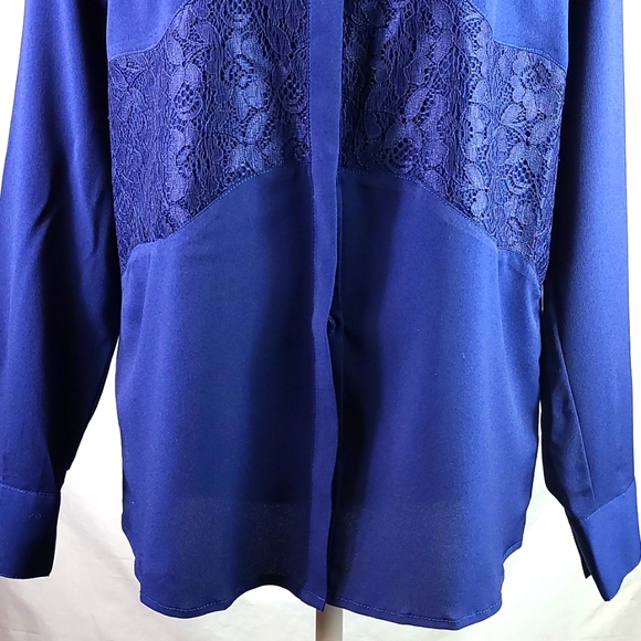 a.n.a. Lace Blouse - Picture 5 of 14